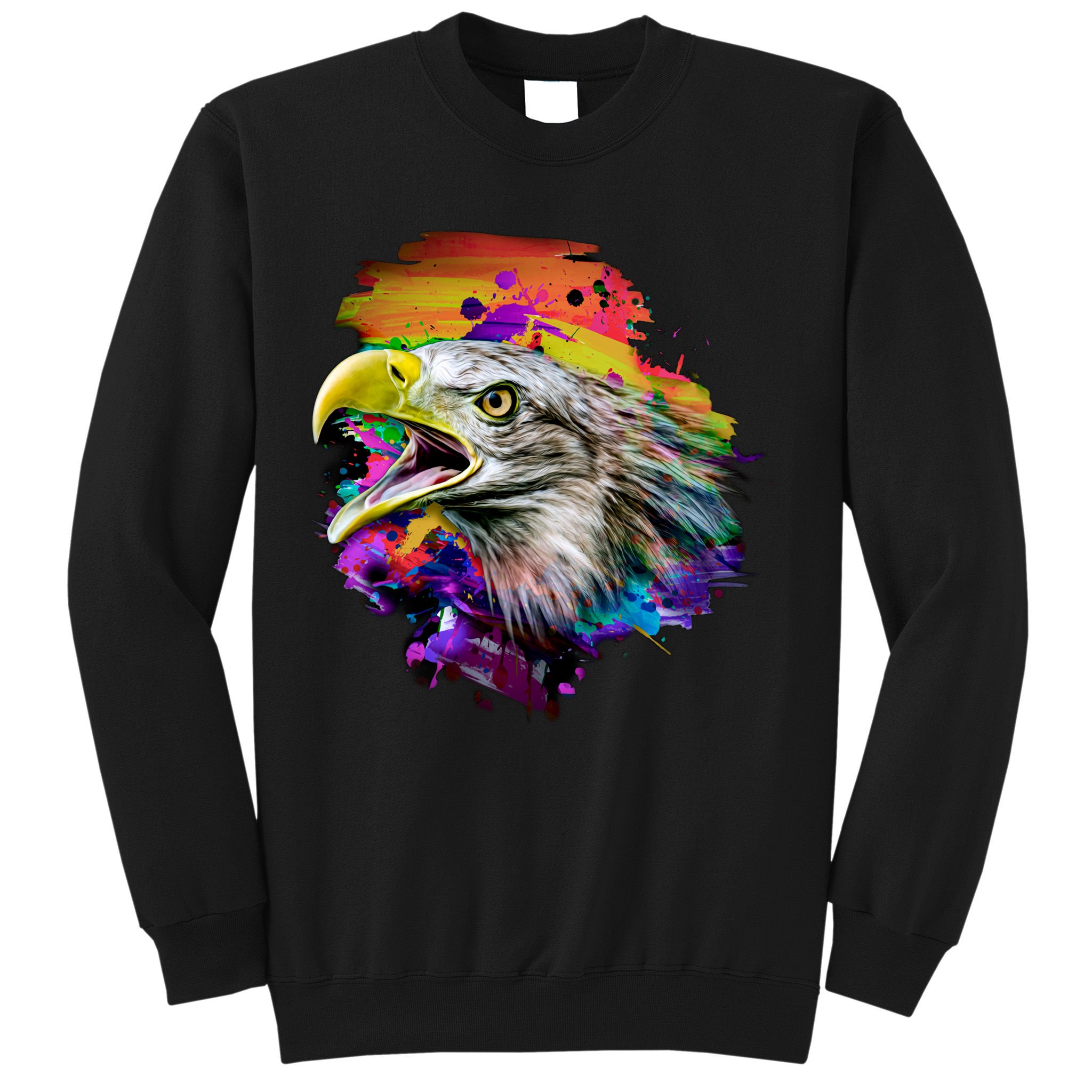 Realistic Abstract Eagle Sweatshirt