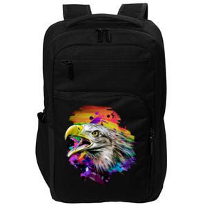 Realistic Abstract Eagle Impact Tech Backpack