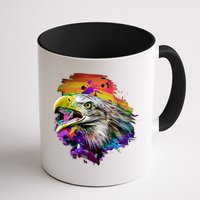 Realistic Abstract Eagle Mug