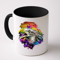 Realistic Abstract Eagle Mug