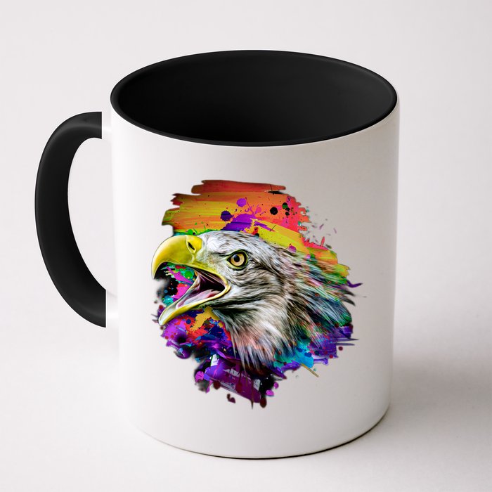 Realistic Abstract Eagle Mug