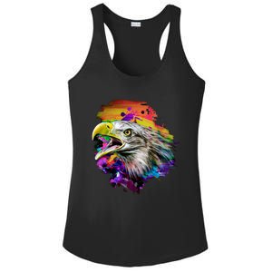 Realistic Abstract Eagle Ladies PosiCharge Competitor Racerback Tank