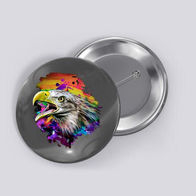 Realistic Abstract Eagle Button