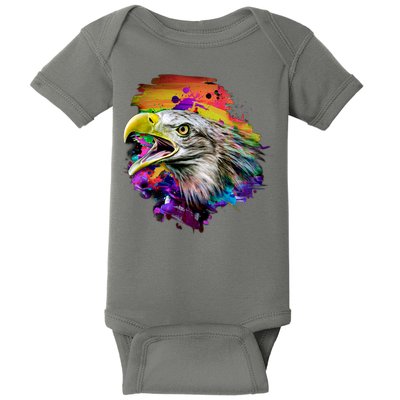 Realistic Abstract Eagle Baby Bodysuit