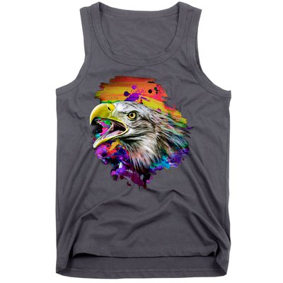 Realistic Abstract Eagle Tank Top