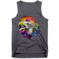 Realistic Abstract Eagle Tank Top