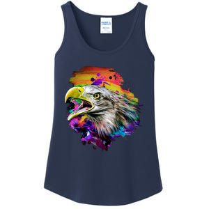 Realistic Abstract Eagle Ladies Essential Tank