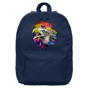 Realistic Abstract Eagle 16 in Basic Backpack