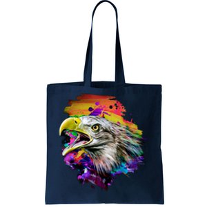 Realistic Abstract Eagle Tote Bag