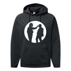 Ritchie And Eddies Bottom Silhouette Performance Fleece Hoodie