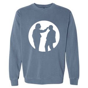 Ritchie And Eddies Bottom Silhouette Garment-Dyed Sweatshirt