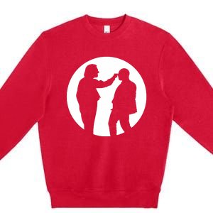 Ritchie And Eddies Bottom Silhouette Premium Crewneck Sweatshirt