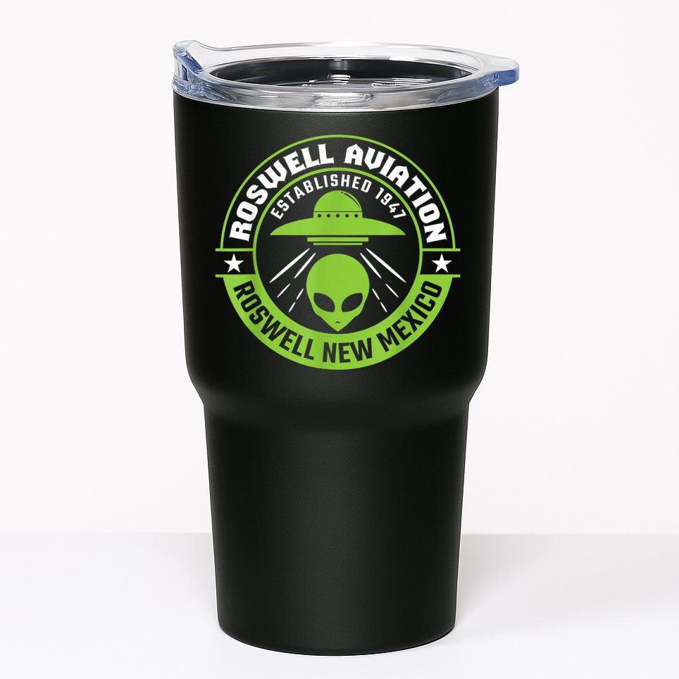 Roswell Aviation Established 1947 Roswell Alien Tumbler