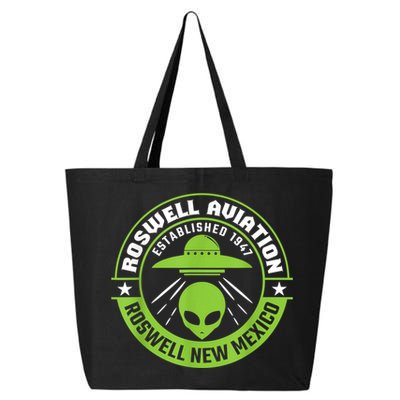 Roswell Aviation Established 1947 Roswell Alien 25L Jumbo Tote