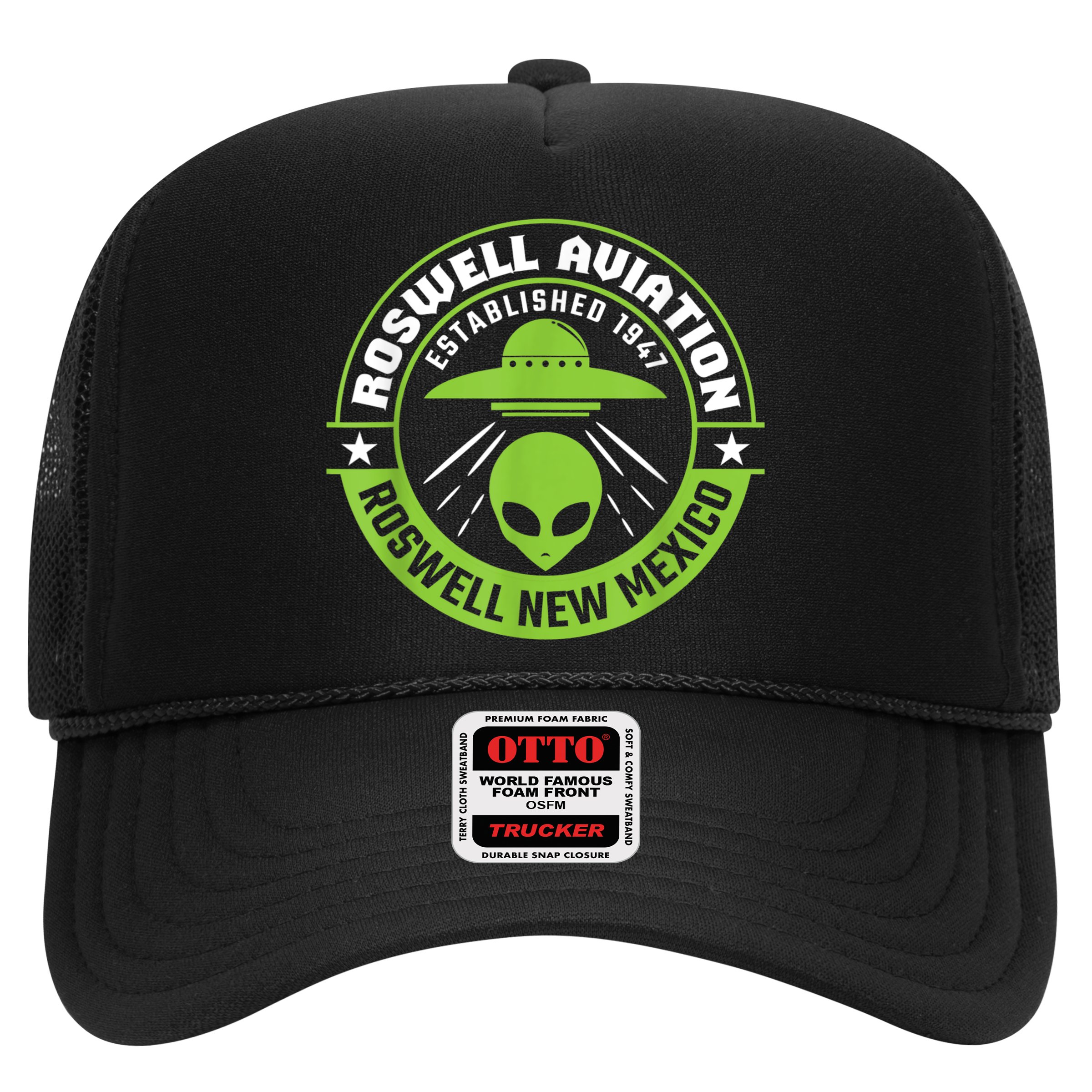 Roswell Aviation Established 1947 Roswell Alien Hat