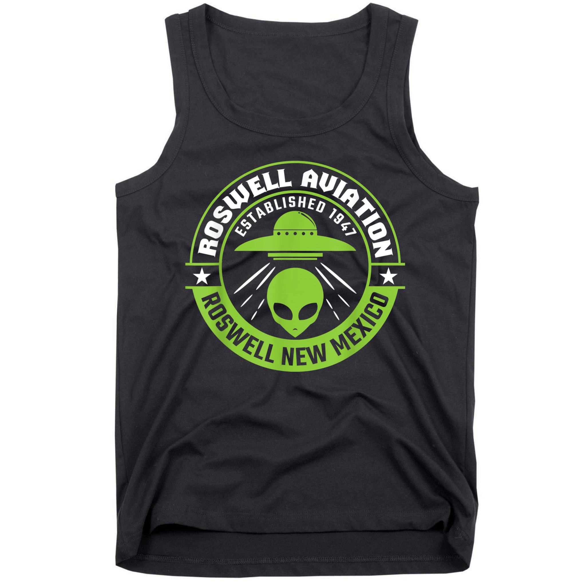 Roswell Aviation Established 1947 Roswell Alien Tank Top