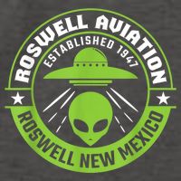 Roswell Aviation Established 1947 Roswell Alien Vector Backpack