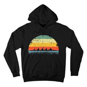 Rowing Art For Women Row Team Crew Boat Rower Coxswain Hoodie