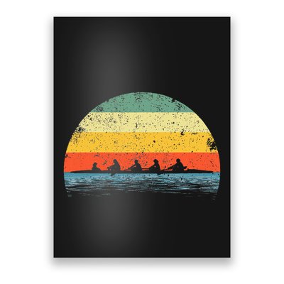 Rowing Art For Women Row Team Crew Boat Rower Coxswain Poster