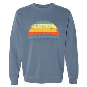 Rowing Art For Women Row Team Crew Boat Rower Coxswain Garment-Dyed Sweatshirt