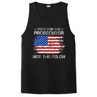 Retro American Flag Vote For The Prosecutor Not The Felon PosiCharge Competitor Tank