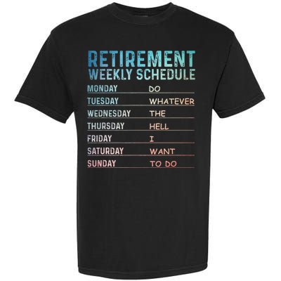 Retired Art For Women Retirement Retiree Garment-Dyed Heavyweight T-Shirt