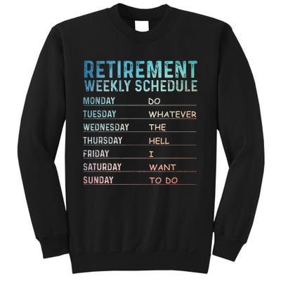 Retired Art For Women Retirement Retiree Sweatshirt