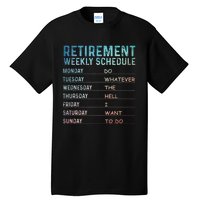 Retired Art For Women Retirement Retiree Tall T-Shirt