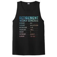 Retired Art For Women Retirement Retiree PosiCharge Competitor Tank