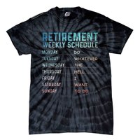 Retired Art For Women Retirement Retiree Tie-Dye T-Shirt