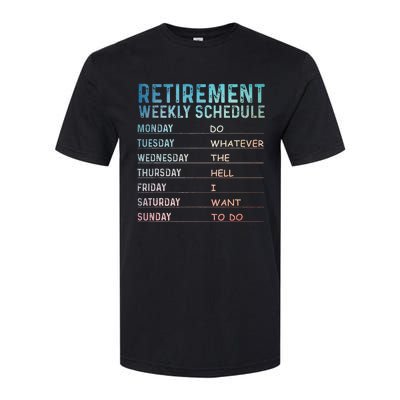 Retired Art For Women Retirement Retiree Softstyle CVC T-Shirt