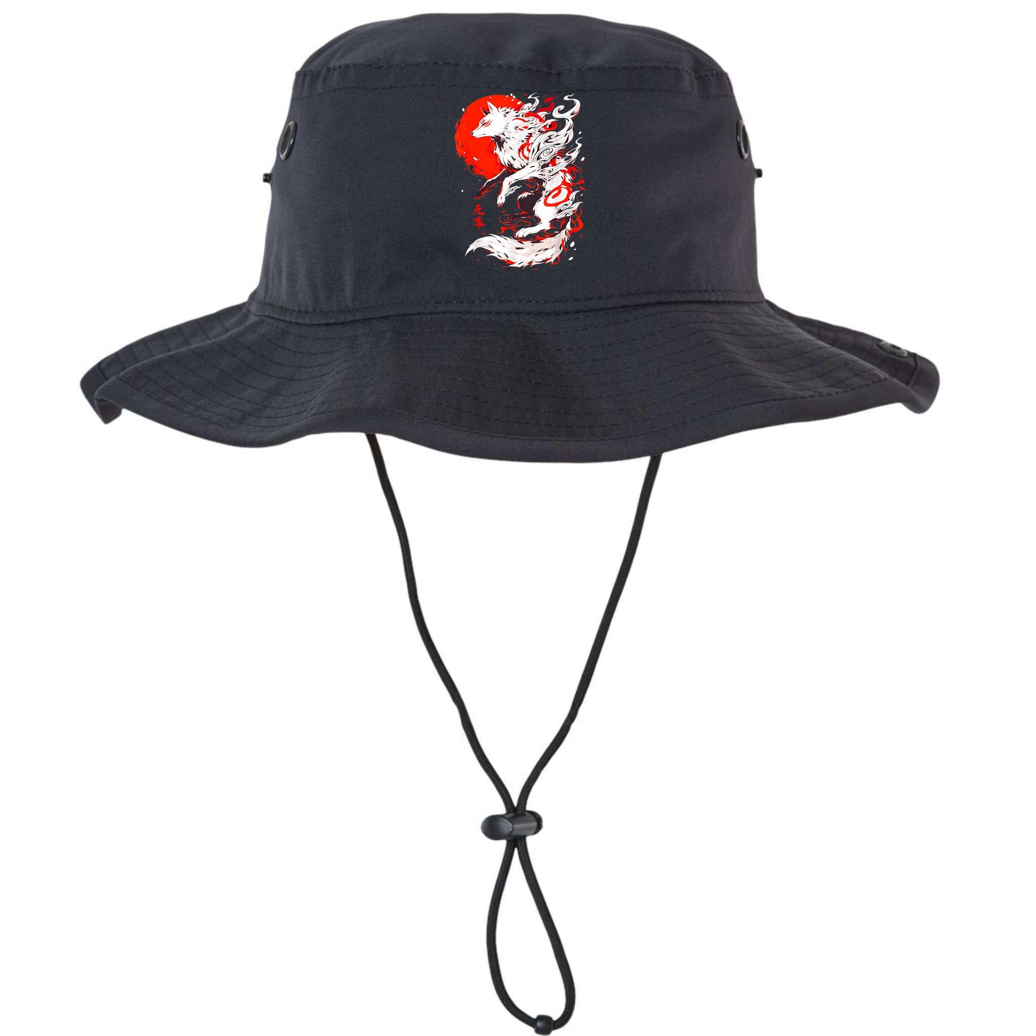 Retro Animal Funny Fox Vintage Okami Basic Japan Bucket Hat