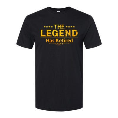 Retired Art For Women Retiring Retiree Retirement Softstyle CVC T-Shirt