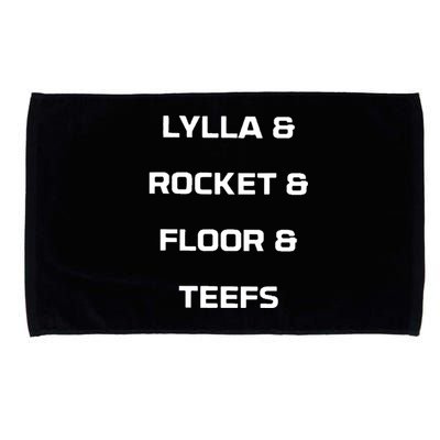 Rocket And Floor And Teefs Microfiber Hand Towel