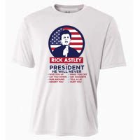 Rick Astley For President Cooling Performance Crew T-Shirt