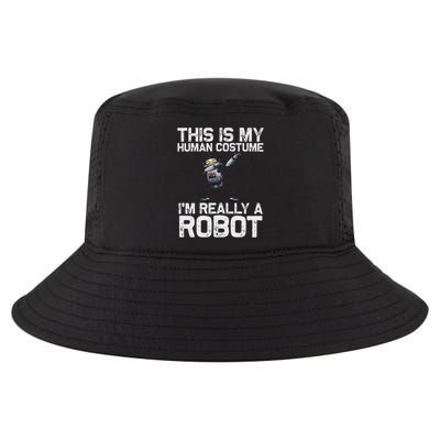 Robot Art For Robotics Engineer Robot Lover Cool Comfort Performance Bucket Hat