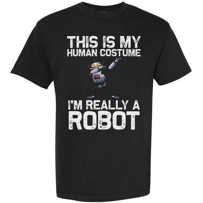 Robot Art For Robotics Engineer Robot Lover Garment-Dyed Heavyweight T-Shirt