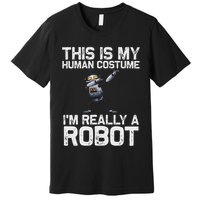 Robot Art For Robotics Engineer Robot Lover Premium T-Shirt