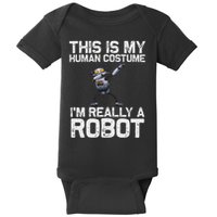 Robot Art For Robotics Engineer Robot Lover Baby Bodysuit