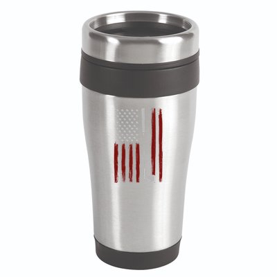 Retro American Flag Golf Gift For Golfer Funny Golf Club 16oz Travel Tumbler