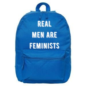 Real Are Feminists Pro Choice Social Justice Feminism Gift 16 in Basic Backpack