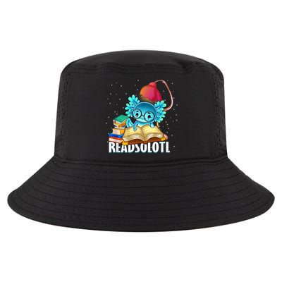 Readsolotl Axolotl Funny Reading Fish Books Lizard  Cool Comfort Performance Bucket Hat