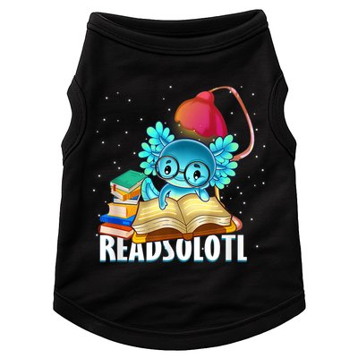Readsolotl Axolotl Funny Reading Fish Books Lizard  Doggie Tank