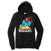 Readsolotl Axolotl Funny Reading Fish Books Lizard  Women's Pullover Hoodie