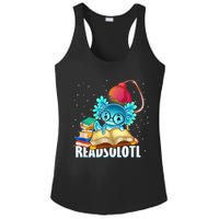 Readsolotl Axolotl Funny Reading Fish Books Lizard  Ladies PosiCharge Competitor Racerback Tank