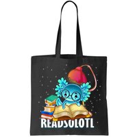 Readsolotl Axolotl Funny Reading Fish Books Lizard  Bag