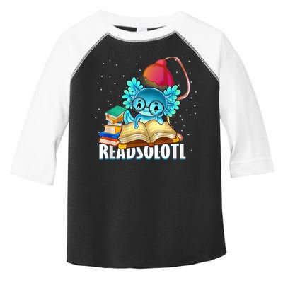 Readsolotl Axolotl Funny Reading Fish Books Lizard  Toddler Fine Jersey T-Shirt