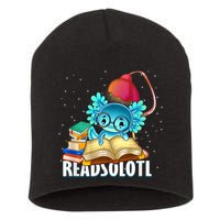 Readsolotl Axolotl Funny Reading Fish Books Lizard  Short Acrylic Beanie