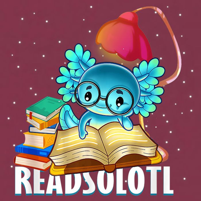 Readsolotl Axolotl Funny Reading Fish Books Lizard  16oz Travel Tumbler