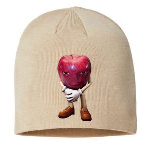 Rizz Apple Funny Meme Sustainable Beanie